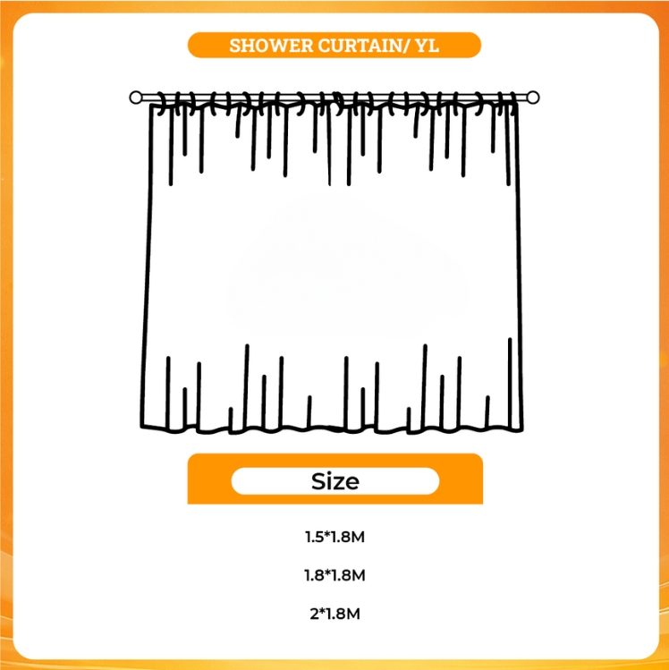 3D shower curtain - Cruelty Squad Store