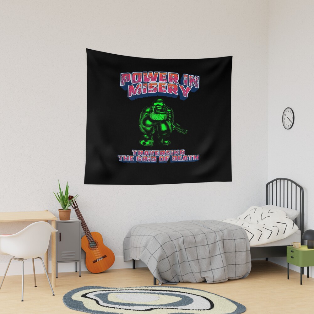 Power In Misery Cruelty Squad Tapestry
